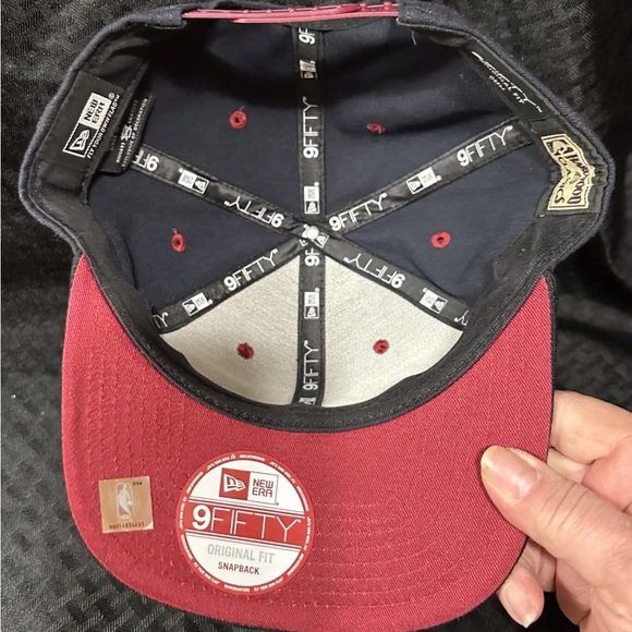CAVS 9Fifty Snapback New Era Cleveland Cavaliers Hat Original Fit New NBA EUC - Picture 8 of 9